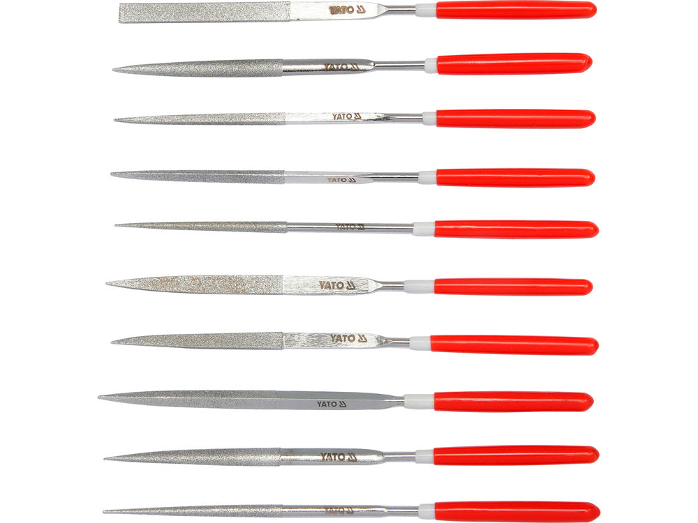 GYÉMÁNT RESZELŐKÉSZLET YATO YT-6144 140MM, 10 DB