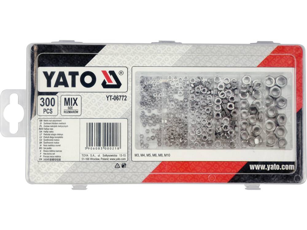 ANYAKÉSZLET 146 YATO YT-06772 DB