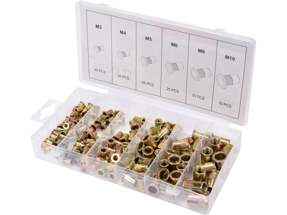 SET PIULITE NITUIBILE YATO YT-36481 OTEL, M3-M10, 150 BUC