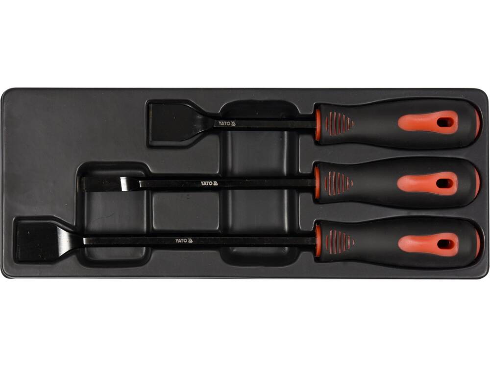SET RACLETE CU YATO YT-08474 GARNITURA, 3 BUC