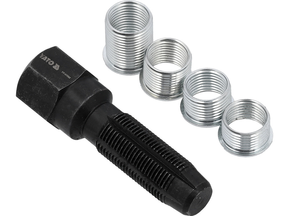 YATO YT-17582 GYÚJTÓGYERTYA MENETJAVÍTÓ KÉSZLET, 5 DARABOS