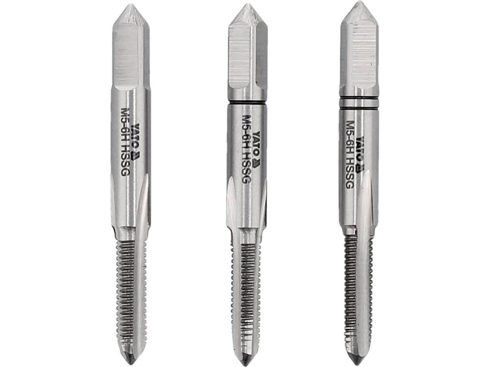 M5 MENETFÚRÓ KÉSZLET, YATO YT-2932 3 DB-OS