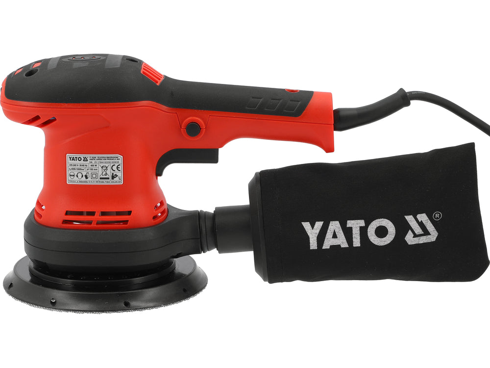 Slefuitor excentric YATO YT-82208, 150 mm, 400 W - imagine 3