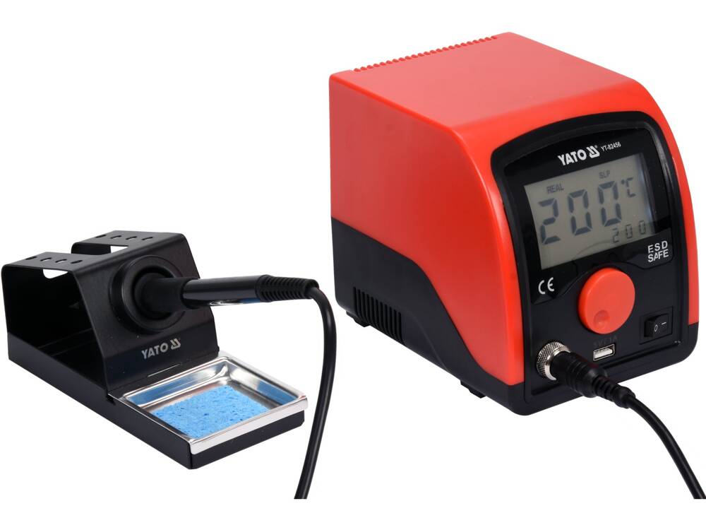 STATIE DE LIPIT YATO YT-82456 75W, CU AFISARE LCD 3,5″