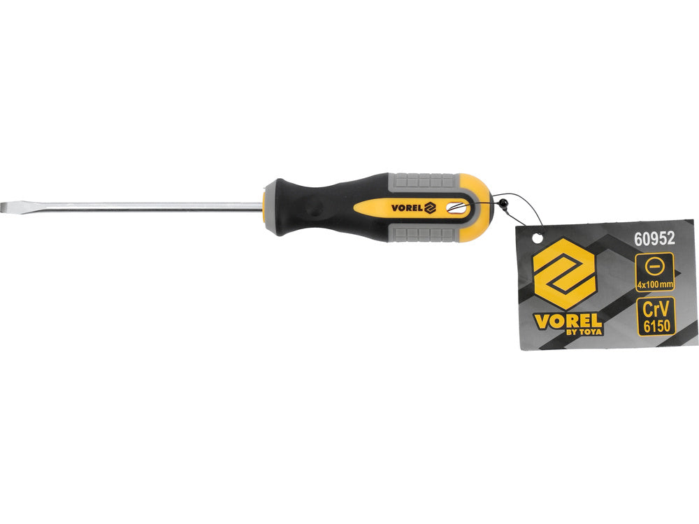 EGYENES CSAVARHÚZÓ 4X100MM VOREL 60952