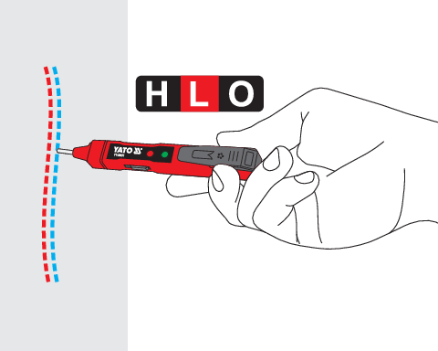 TESTER DIGITAL UNIVERSAL YATO YT-28631 PENTRU TENSIUNE