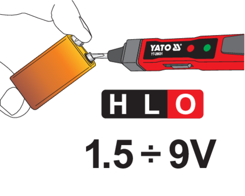 TESTER DIGITAL UNIVERSAL YATO YT-28631 PENTRU TENSIUNE