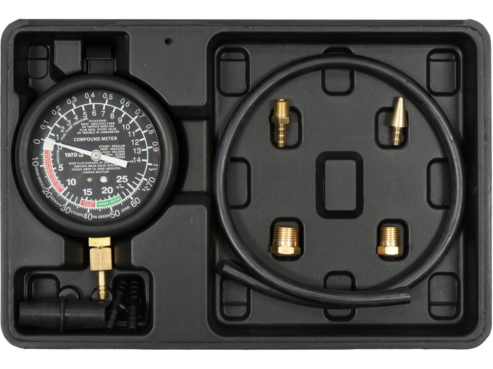 YATO YT-73050 Vákuumszivattyú és kompressziómérő