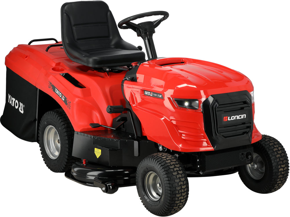 Tractor de tuns iarba YATO YT-85551 546 cm3, 1070 mm, motor LONCIN , cutie de viteze hidrostatica