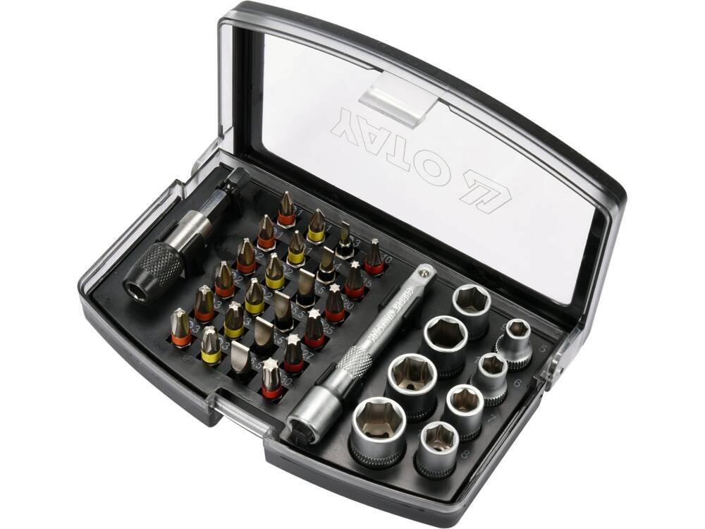 TRUSA 34 BITI YATO YT-04623 CU ADAPTOR SI PRELUNGITOR