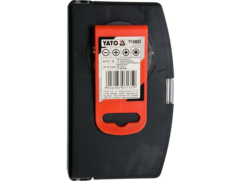 TRUSA 34 BITI YATO YT-04623 CU ADAPTOR SI PRELUNGITOR