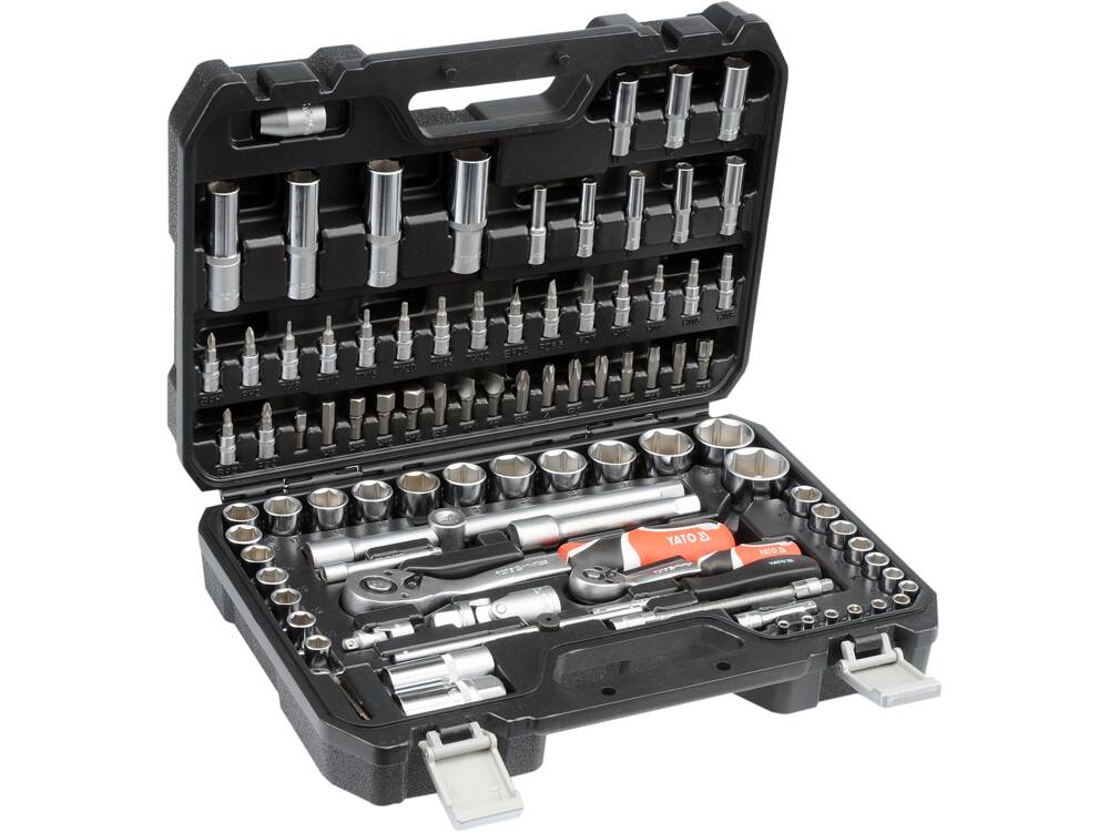 TRUSA TUBULARE YATO YT-12681 , 1/2-1/4 , 94 PIESE