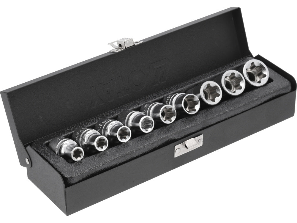 TRUSA TUBULARE CR-V, YATO YT-0521 9 BUC, E10-E24