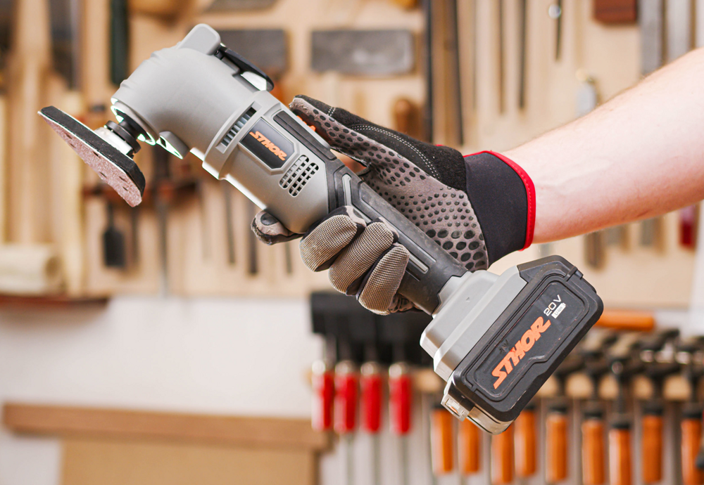 TÖBBFUNKCIÓS SZERSZÁM STHOR STHOR 78151 20V, AKKUMULÁTOR NÉLKÜL