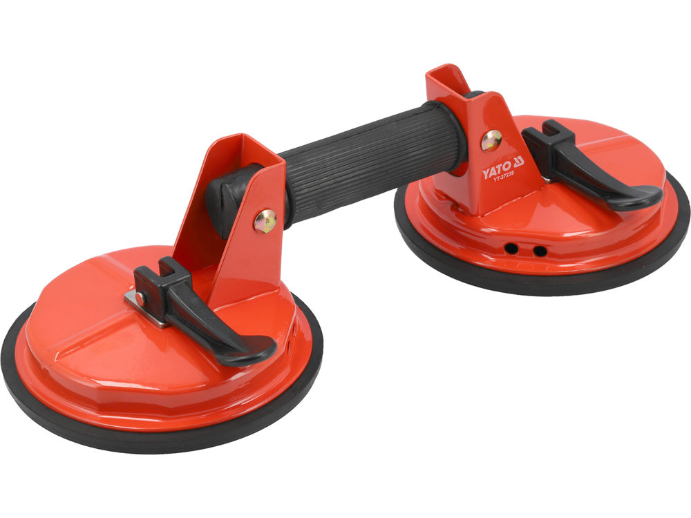 Suport cu 2 ventuze YATO YT-37238 , diametru 150 mm , 100kg , otel
