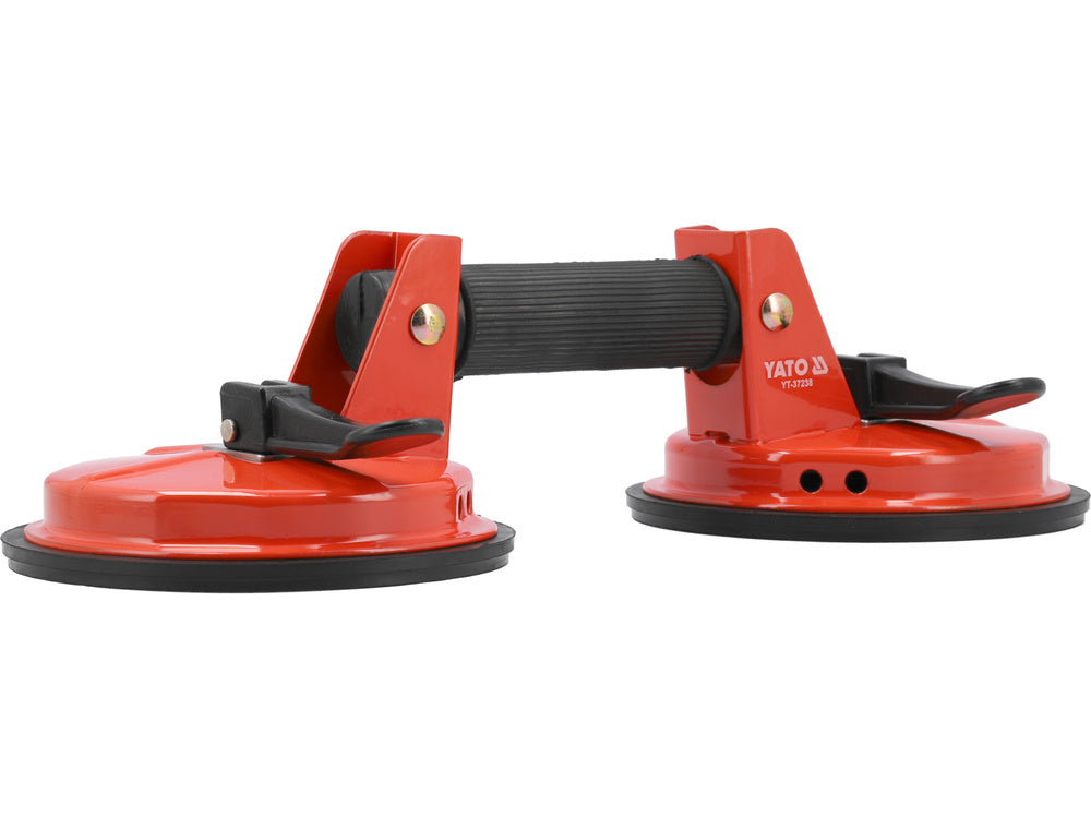 Suport cu 2 ventuze YATO YT-37238 , diametru 150 mm , 100kg , otel