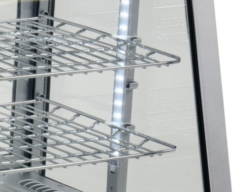 VITRINA FIRGORIFICA YATO YG-05022 , 160W,  100L, 68X45X67CM , dezghetare automata , geam securizat, LED ,  ,