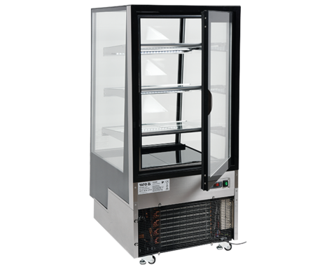 VITRINA FIRGORIFICA YATO YG-05040 CU REFRIGERARE 300L - NEGRU