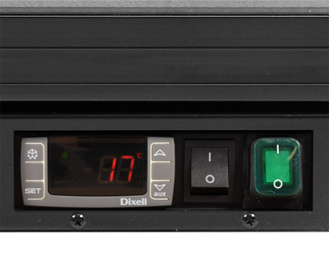 VITRINA PENTRU STICLE, YATO YG-05356 2 USI CULISABILE, 200W, 227L, 920X515X905MM