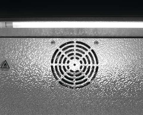 VITRINA PENTRU STICLE, YATO YG-05356 2 USI CULISABILE, 200W, 227L, 920X515X905MM