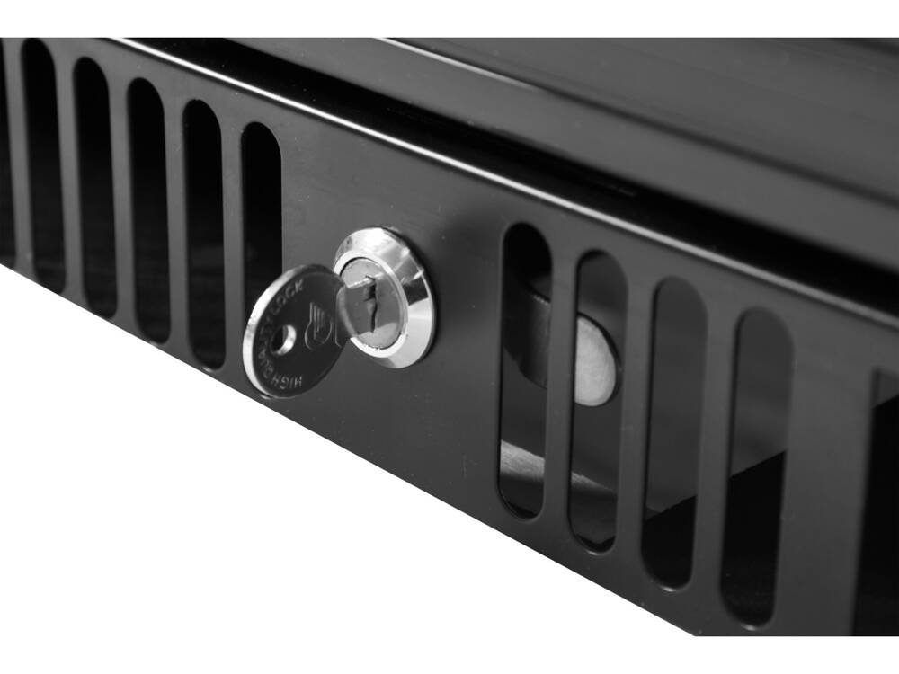 VITRINA PENTRU STICLE, YATO YG-05356 2 USI CULISABILE, 200W, 227L, 920X515X905MM