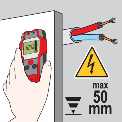 SENZOR PROFILE SI YATO YT-73131 CABLURI ELECTRICE YATO - scule electrice si unelte profesionale - BricoMart
