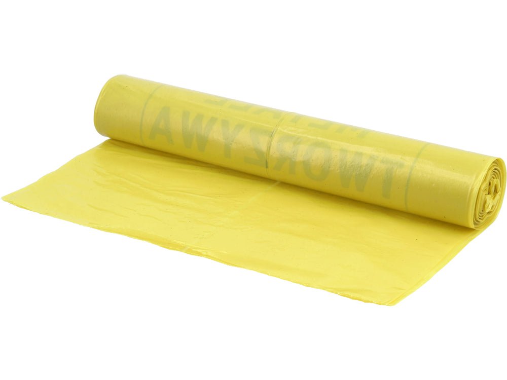 Set 10 saci pentru deseuri din plastic VOREL 10010, 120 L, 40 µm - imagine 2