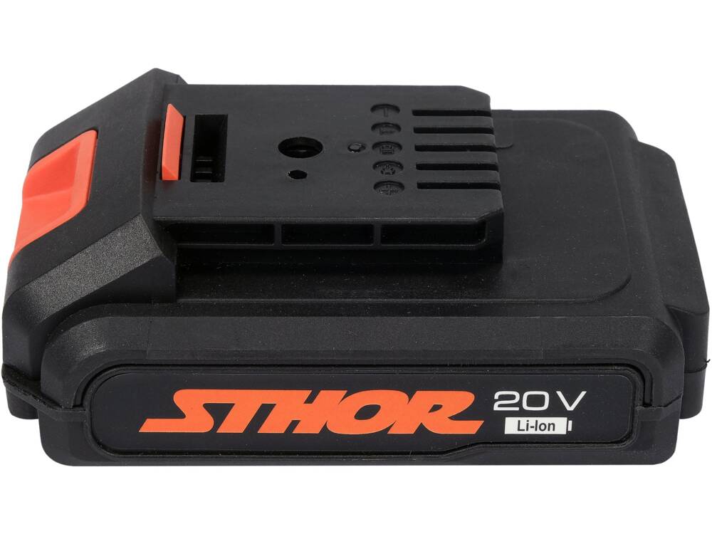 SET 2 ACUMULATORI STHOR 78262 (4AH+2AH) SI INCARCATOR PENTRU GAMA STHOR 20V STHOR - scule electrice si unelte profesionale - BricoMart