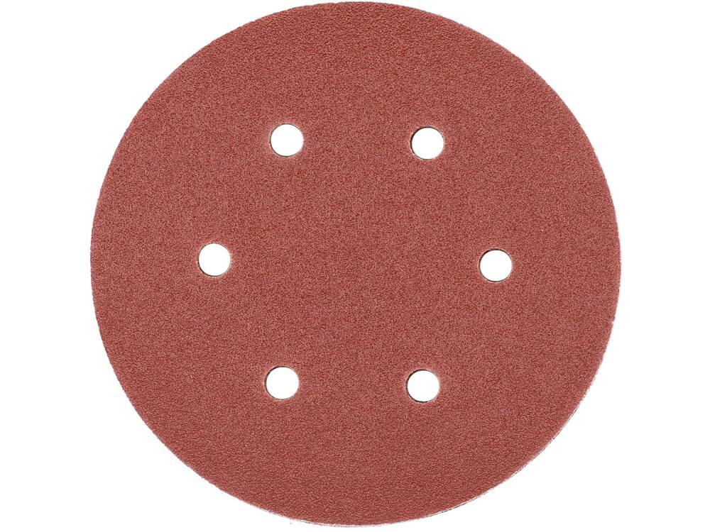 SET 50 DISCURI YATO YT-834583 ABRAZIVE VELCRO, 150MM, 6 GAURI, P80 YATO - scule electrice si unelte profesionale - BricoMart