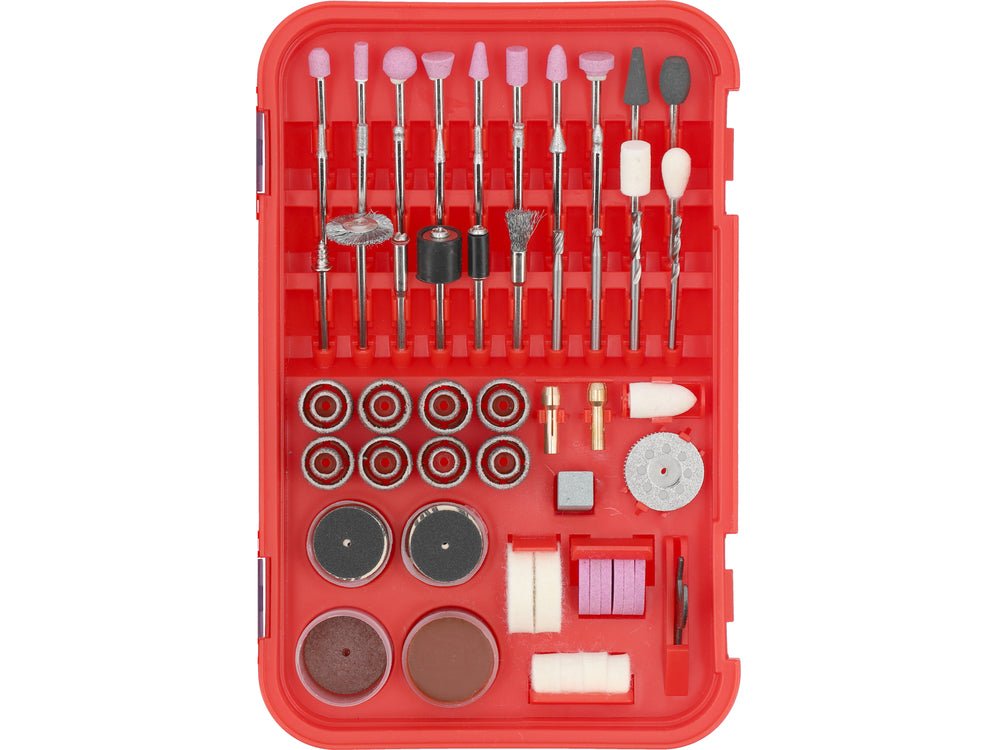 SET ACCESORII MINI FREZA, 157 PIESE Yato YT - 34670 - 3,2 mm, 2,3 mm, 7 x 12, 7 mm Yato - scule electrice si unelte profesionale - BricoMart