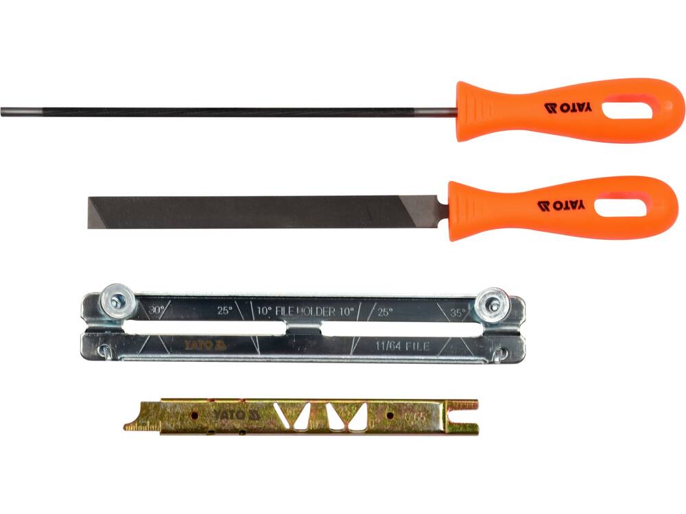 SET ASCUTIT LANT YATO YT-85042 DRUJBA 4.8MM, 4 PIESE YATO - scule electrice si unelte profesionale - BricoMart