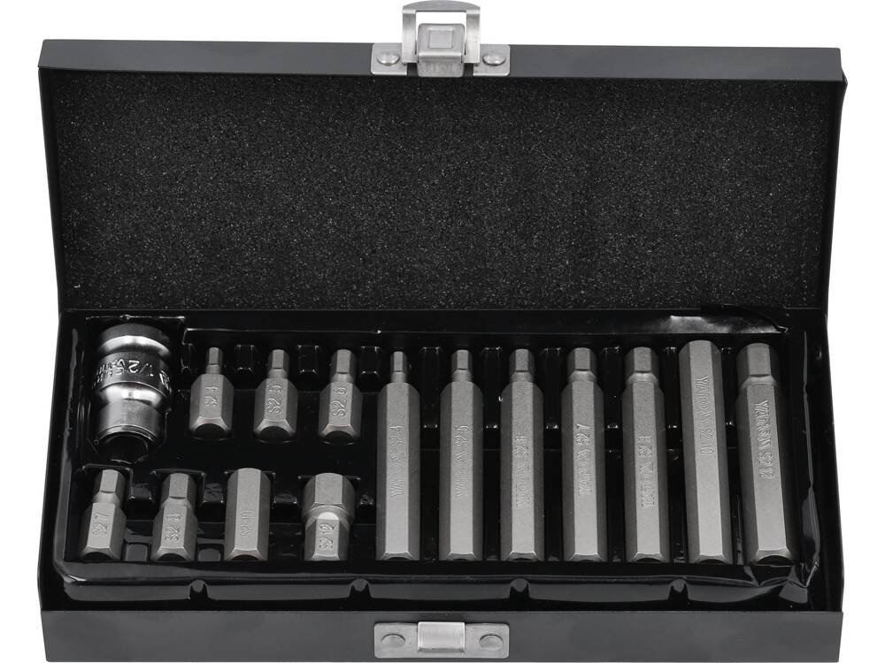 SET BITI HEXAGON YATO YT-0413 15 PIESE YATO - scule electrice si unelte profesionale - BricoMart