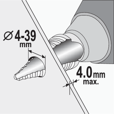 SET BURGHIE IN STHOR 22617 TREPTE, 4 BUC STHOR - scule electrice si unelte profesionale - BricoMart