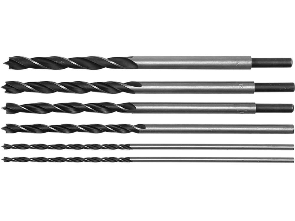 SET BURGHIE LUNGI STHOR 22460 PENTRU LEMN 6-14MM, 300MM STHOR - scule electrice si unelte profesionale - BricoMart