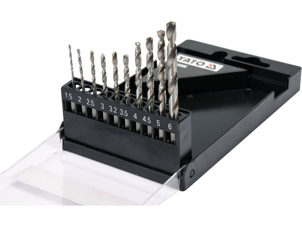 SET BURGHIE METAL, YATO YT-44888 PRINDERE HEXAGONALA, 1,5-6,0MM, 10 PIESE YATO - scule electrice si unelte profesionale - BricoMart