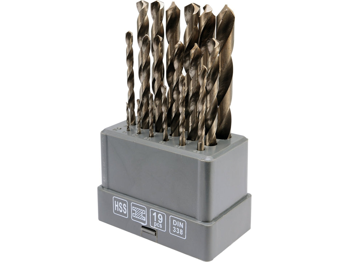 SET BURGHIE PENTRU STHOR 21999 METAL 19 BUC, 1-10MM STHOR - scule electrice si unelte profesionale - BricoMart