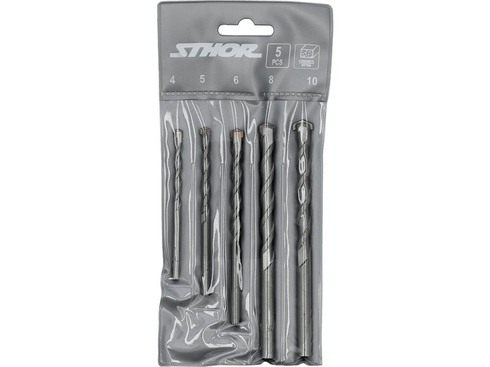 SET BURGHIE PENTRU STHOR 23331 BETON 4, 5, 6, 8MM STHOR - scule electrice si unelte profesionale - BricoMart