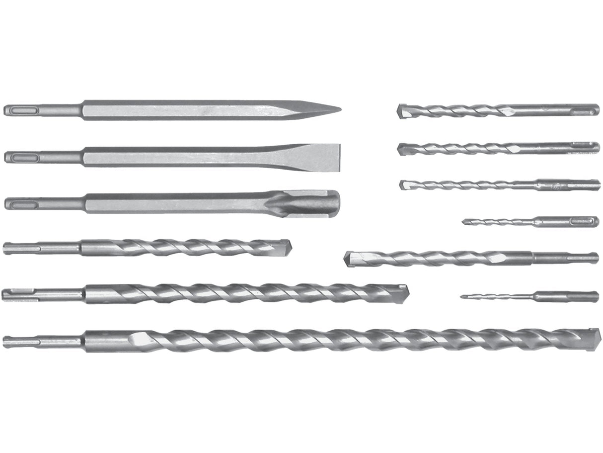 SET BURGHIE SI VOREL 23585 DALTI SDS PLUS, 12 BUC VOREL - scule electrice si unelte profesionale - BricoMart