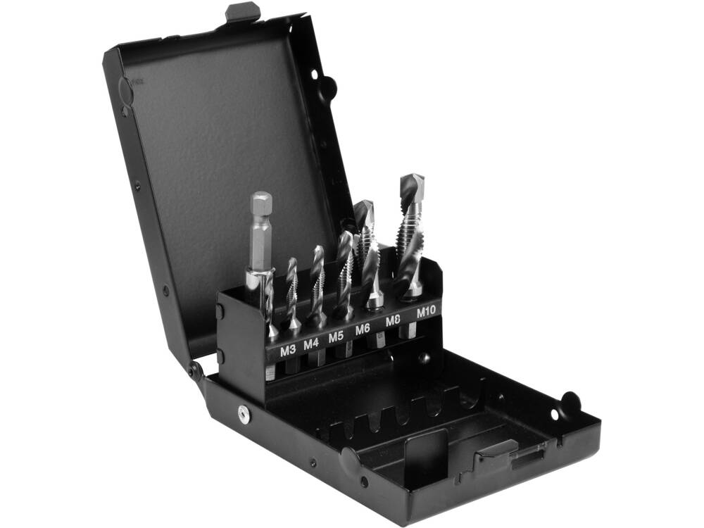 SET BURGHIE TAROD YATO YT-44849 PRINDERE HEXAGONALA, M3-M10, 7 PIESE YATO - scule electrice si unelte profesionale - BricoMart
