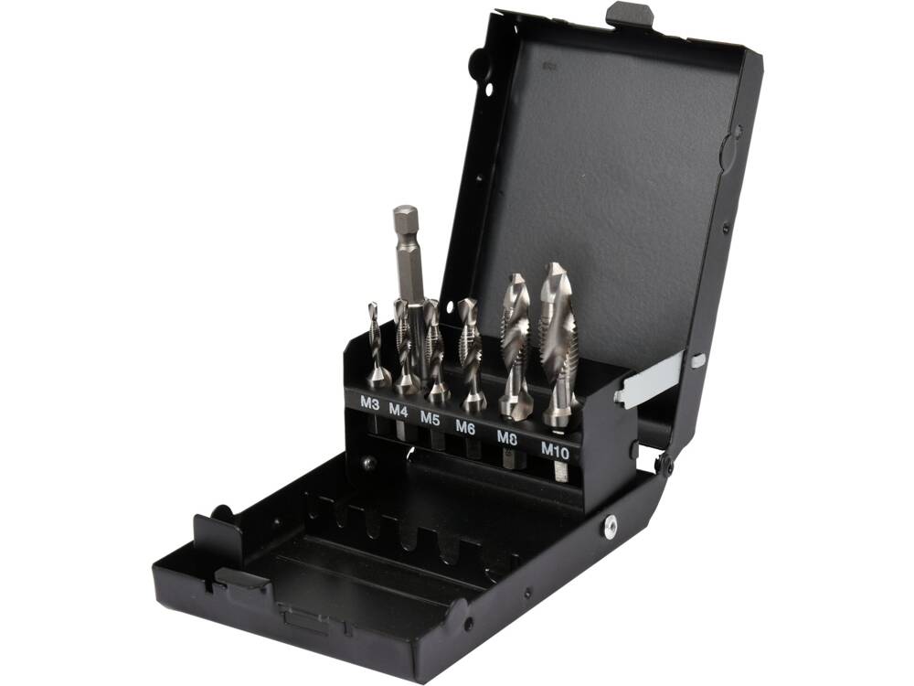 SET BURGHIE TAROD YATO YT-44849 PRINDERE HEXAGONALA, M3-M10, 7 PIESE YATO - scule electrice si unelte profesionale - BricoMart