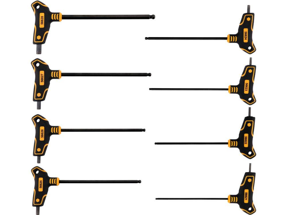 SET CHEI HEXAGONALE VOREL 56629 BILA SI MANER, 8 BUC VOREL - scule electrice si unelte profesionale - BricoMart