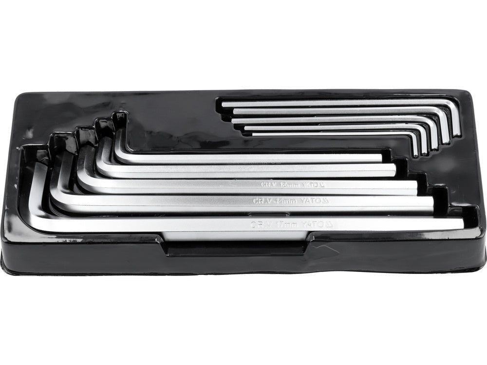 SET CHEI IMBUS YATO YT-0519 10BUC 3-17MM CR-V YATO - scule electrice si unelte profesionale - BricoMart