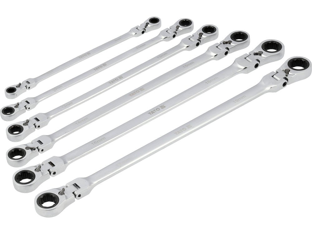 Set chei inelare articulate clichet 6 b YATO YT-50390 - imagine 5