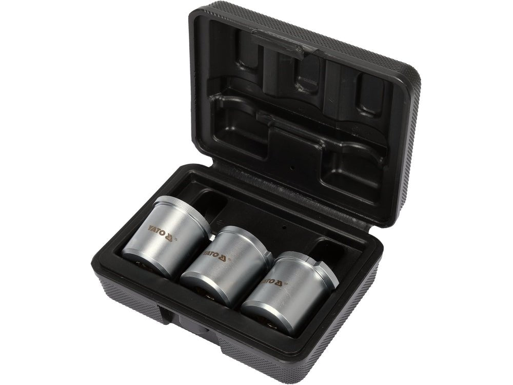 SET CHEI ROTIRE ARBORE VAG, 3 PIESE Yato YT - 06336 - 9.5 mm Yato - scule electrice si unelte profesionale - BricoMart