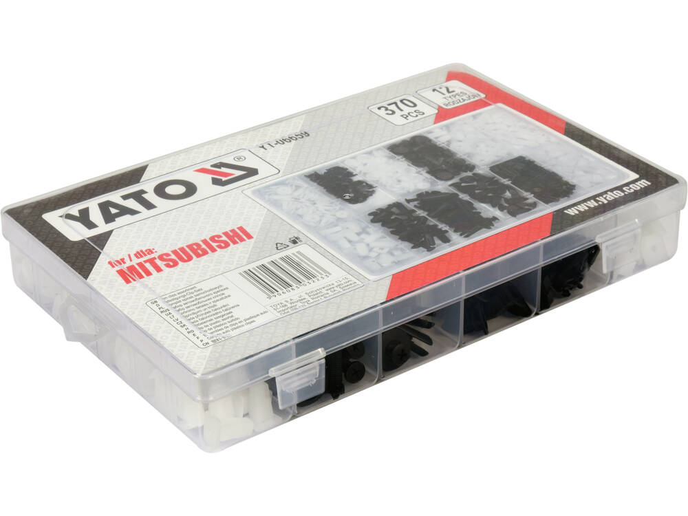 SET CLIPSURI AUTO YATO YT-06659 370 BUC YATO - scule electrice si unelte profesionale - BricoMart