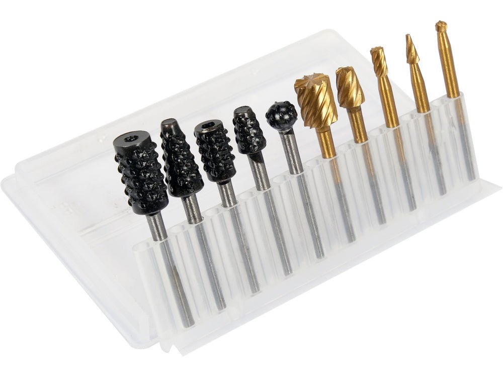 SET FREZE PT YATO YT-61730 LEMN/METAL/PLASTIC 10 PIESE YATO - scule electrice si unelte profesionale - BricoMart