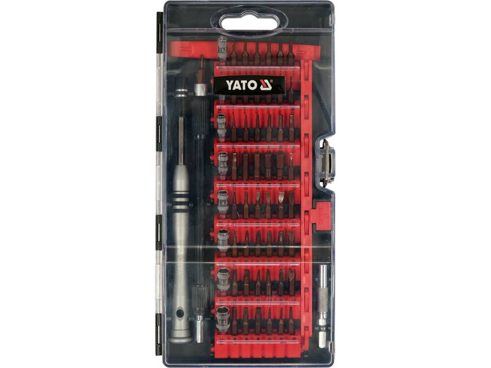 SET PENTRU REPARAT YATO YT-25760 TELEFON MOBIL, 61 PIESE YATO - scule electrice si unelte profesionale - BricoMart