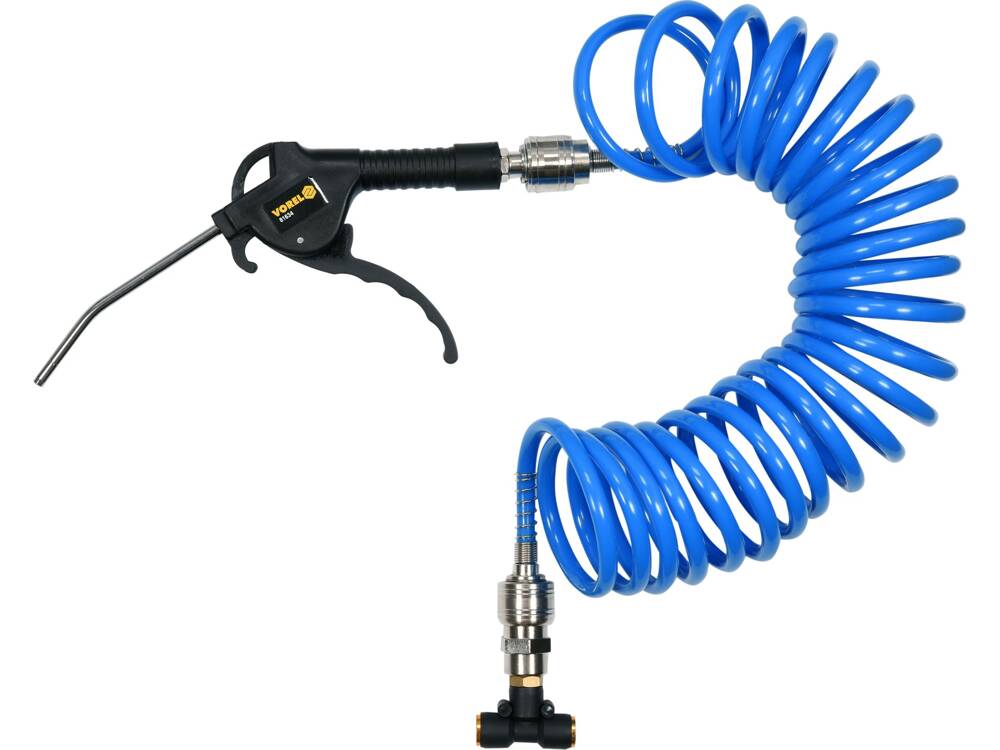 SET PISTOL DE VOREL 81634 SUFLAT CU FURTUN VOREL - scule electrice si unelte profesionale - BricoMart