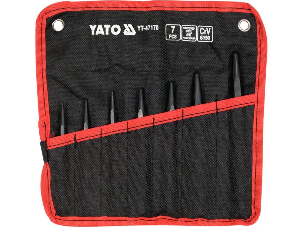 SET PUNCTATOARE 7 YATO YT-47170 PIESE YATO - scule electrice si unelte profesionale - BricoMart