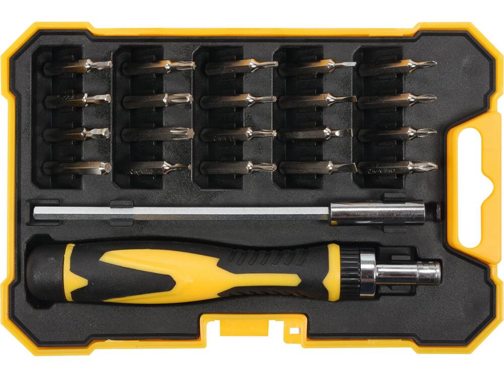SET SURUBELNITA CU VOREL 64402 BITI, 22 BUC VOREL - scule electrice si unelte profesionale - BricoMart